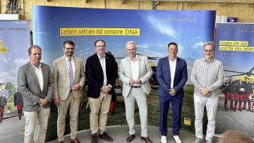 Pionierprojekt: Erste nachhaltige Luftrettungsstation eingeweiht