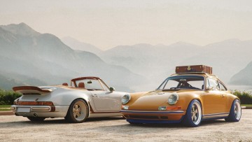 Louis Vuitton veredelt Singer-Porsche: Luxus im Doppelpack