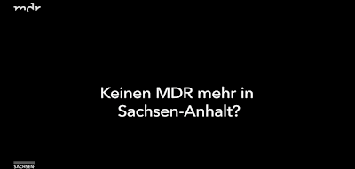 MDR unterbricht pl&ouml;tzlich TV-Sendung &ndash;&nbsp;als Warnung vor AfD-Regierung