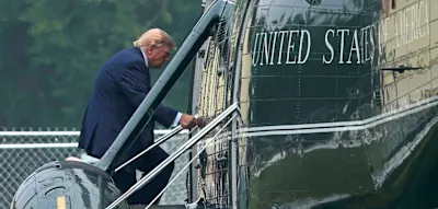 Bauarbeiten am Wei&szlig;en Haus verursachten offenbar Funkprobleme mit Trumps Hubschrauber