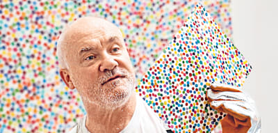 Jubil&auml;um der &bdquo;Spot&ldquo;-Paintings &ndash; Damien Hirst gestaltet die WELT