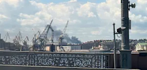 Russische Beh&ouml;rden melden massiven Drohnenangriff auf St. Petersburg