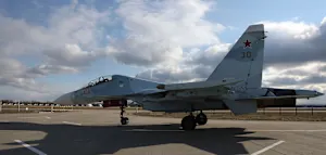Russisches Kampfflugzeug st&uuml;rzt in Region Kaliningrad ab &ndash; Video zeigt Feuerball