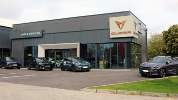 Auto &amp; Service PIA erweitert Netz: Neue Cupra-Garage im M&uuml;nchner S&uuml;den